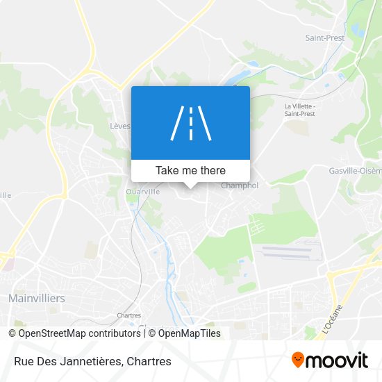 Rue Des Jannetières map