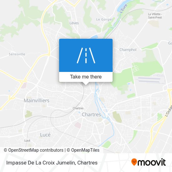 Impasse De La Croix Jumelin map