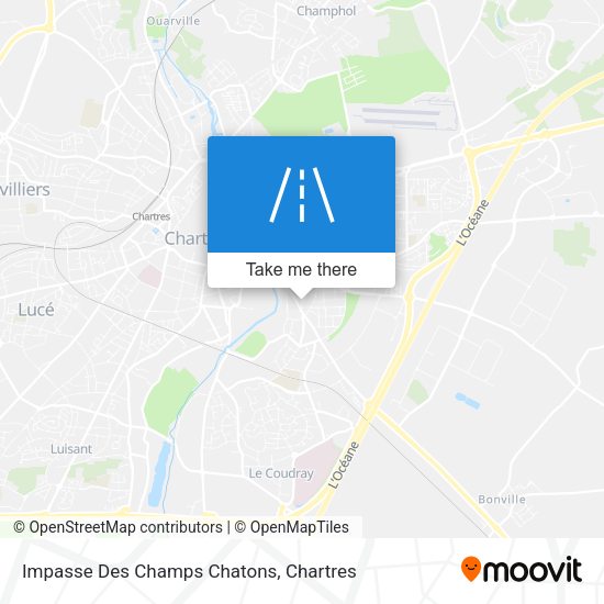 Impasse Des Champs Chatons map