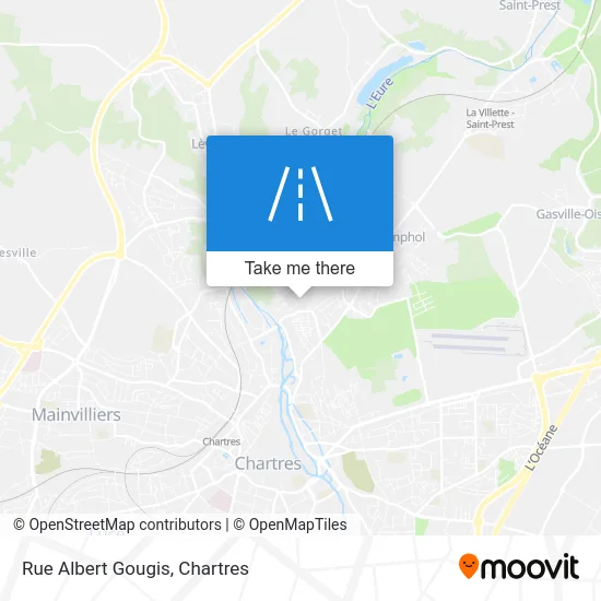 Rue Albert Gougis map