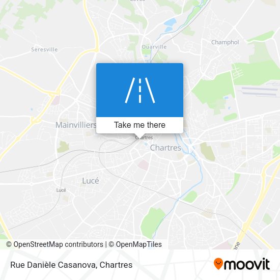Rue Danièle Casanova map
