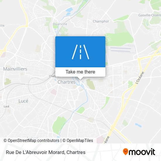 Rue De L'Abreuvoir Morard map