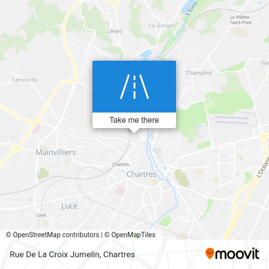 Rue De La Croix Jumelin map