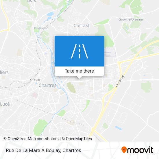 Rue De La Mare À Boulay map
