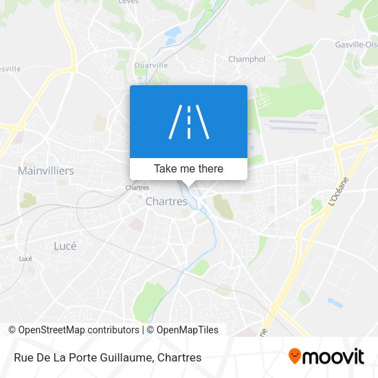 Rue De La Porte Guillaume map