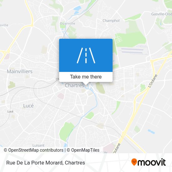 Rue De La Porte Morard map
