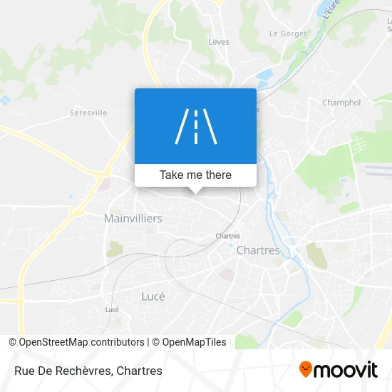 Rue De Rechèvres map