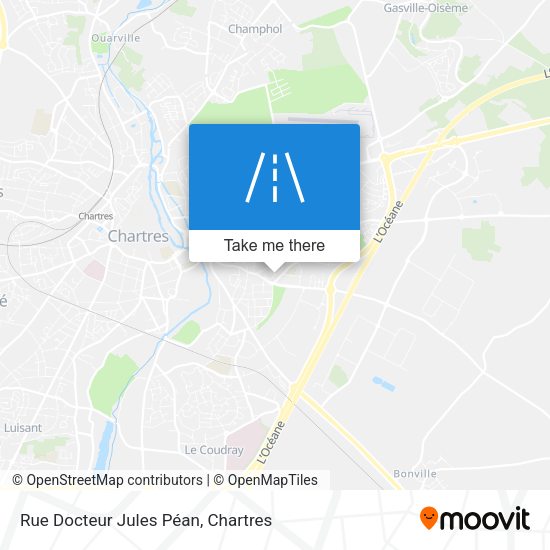 Rue Docteur Jules Péan map