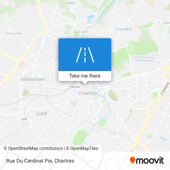 Rue Du Cardinal Pie map