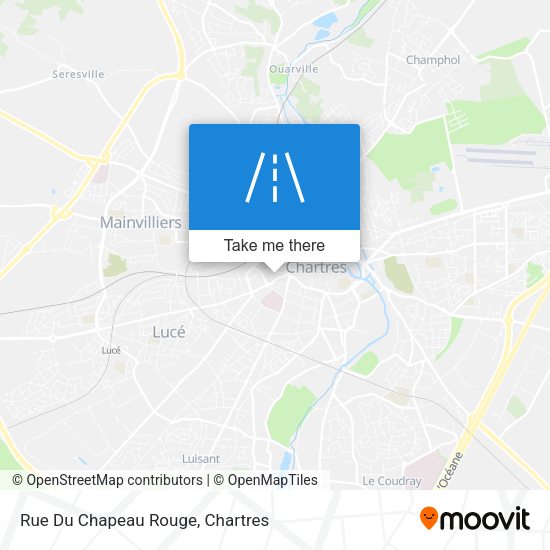 Rue Du Chapeau Rouge map