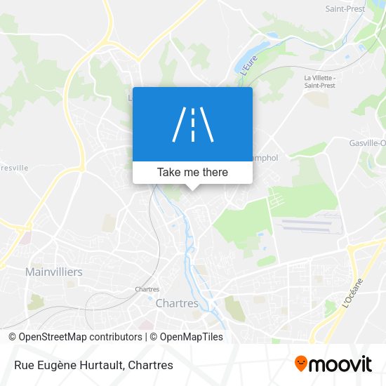 Rue Eugène Hurtault map