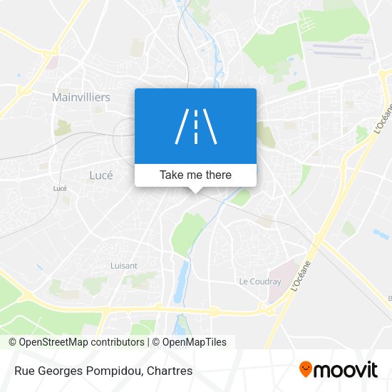 Rue Georges Pompidou map