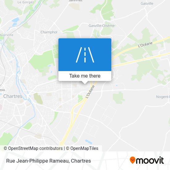 Rue Jean-Philippe Rameau map