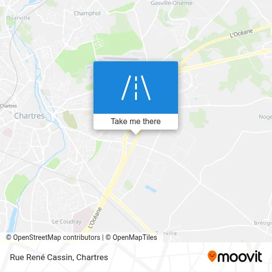 Rue René Cassin map