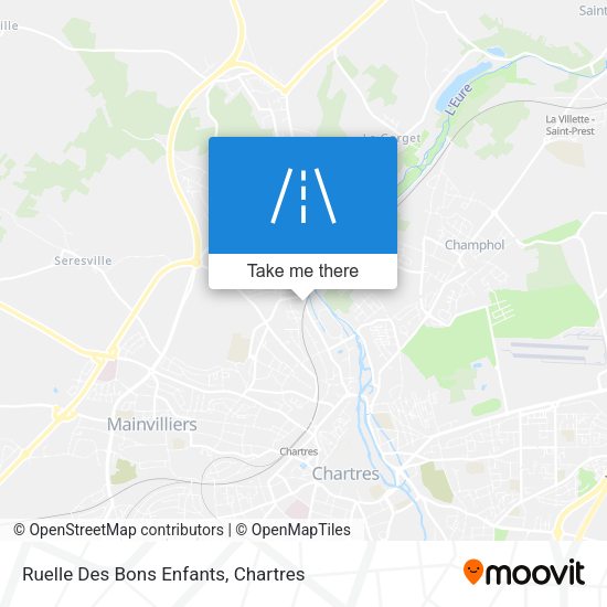 Ruelle Des Bons Enfants map