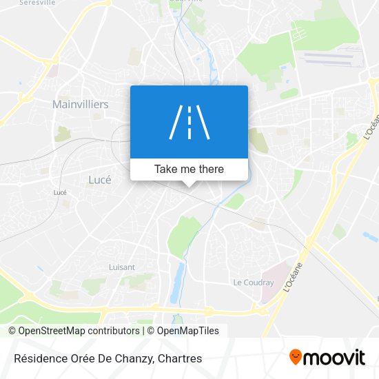 Résidence Orée De Chanzy map