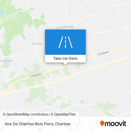 Aire De Chartres-Bois Paris map