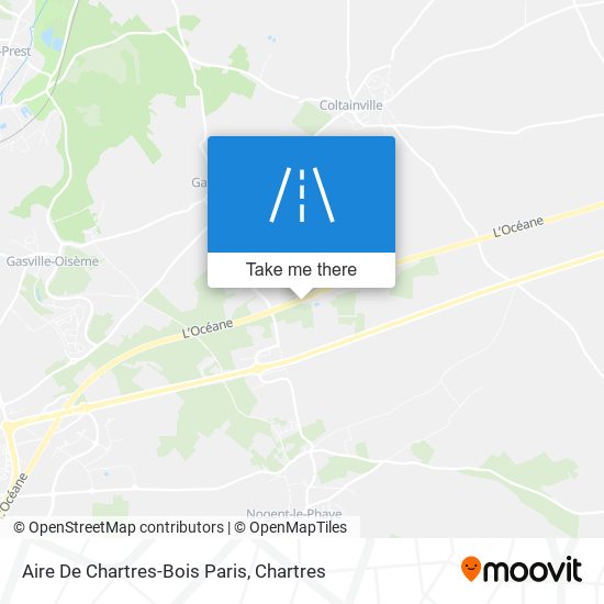 Aire De Chartres-Bois Paris map