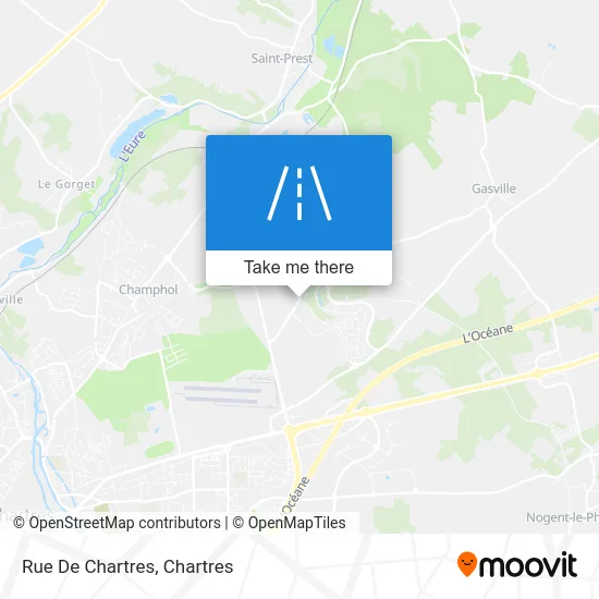 Rue De Chartres map