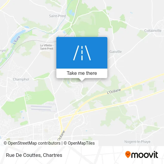 Rue De Couttes map
