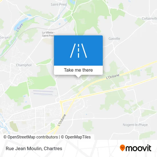 Rue Jean Moulin map
