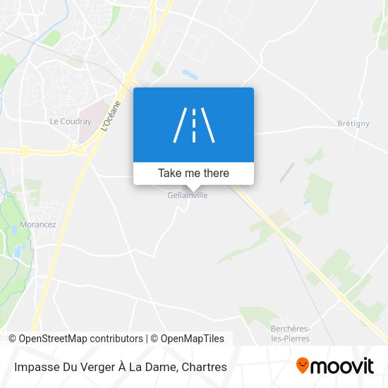 Impasse Du Verger À La Dame map
