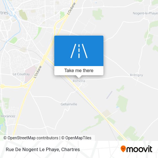 Rue De Nogent Le Phaye map