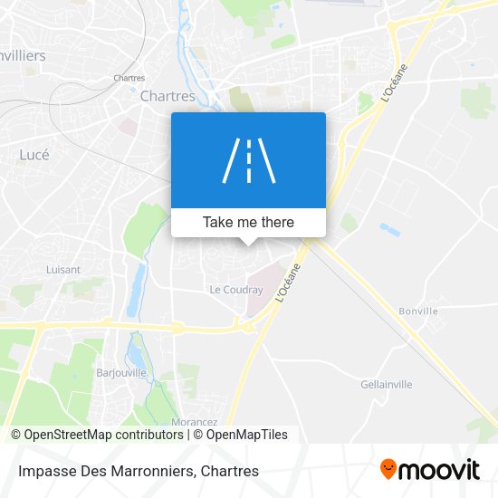 Impasse Des Marronniers map