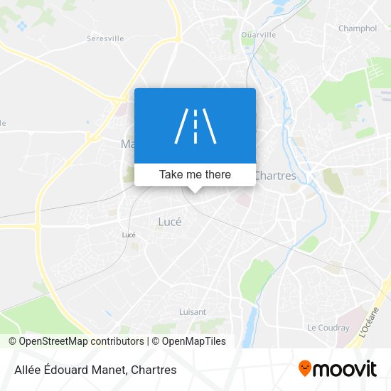 Allée Édouard Manet map