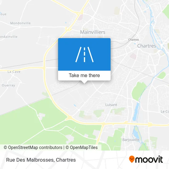 Rue Des Malbrosses map