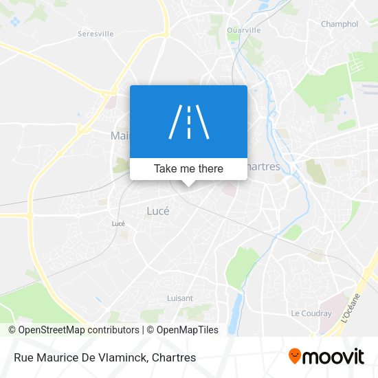Rue Maurice De Vlaminck map