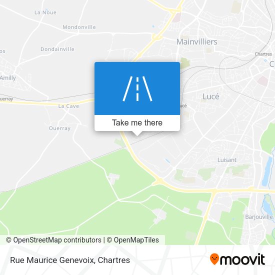 Rue Maurice Genevoix map