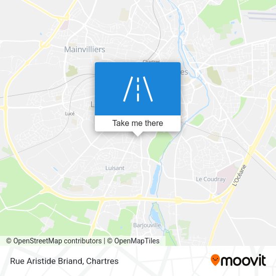 Rue Aristide Briand map
