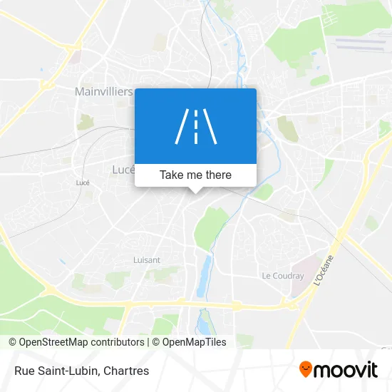 Rue Saint-Lubin map