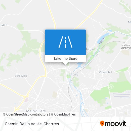 Chemin De La Vallée map