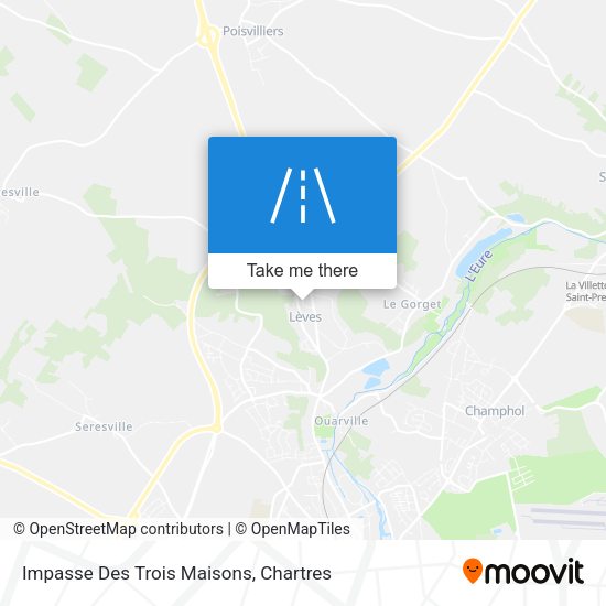 Impasse Des Trois Maisons map