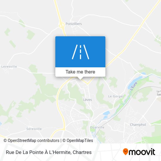 Rue De La Pointe À L'Hermite map