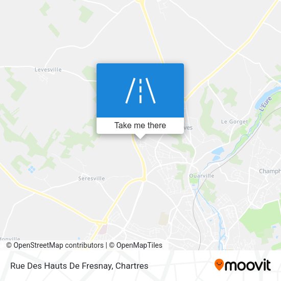 Rue Des Hauts De Fresnay map