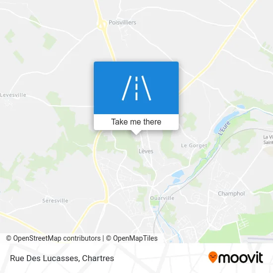 Rue Des Lucasses map