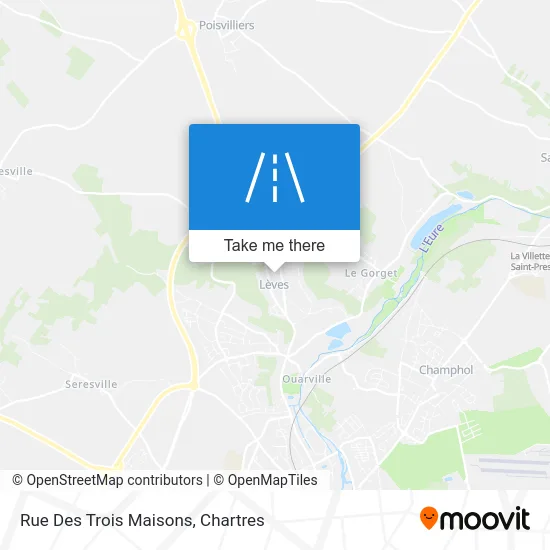 Rue Des Trois Maisons map
