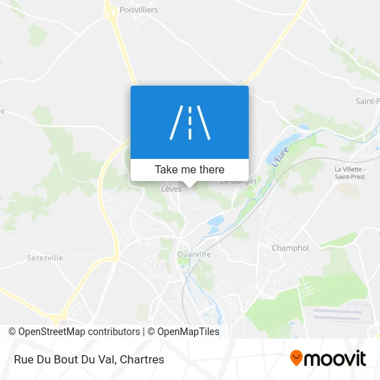 Rue Du Bout Du Val map