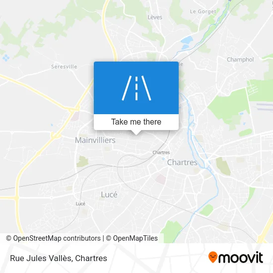 Rue Jules Vallès map