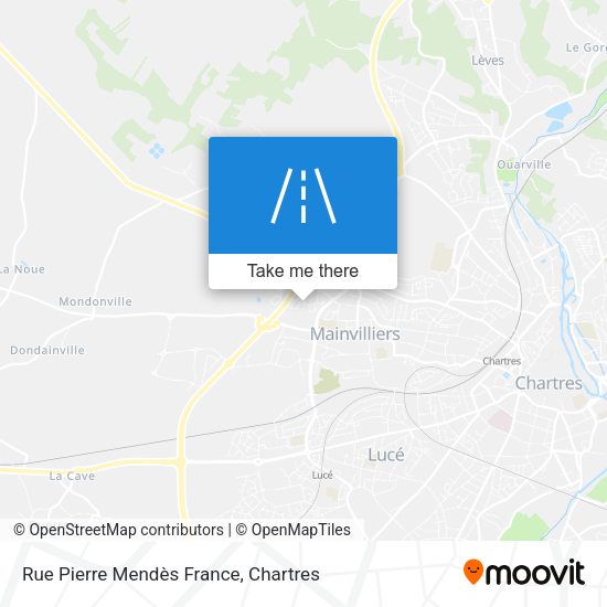 Rue Pierre Mendès France map
