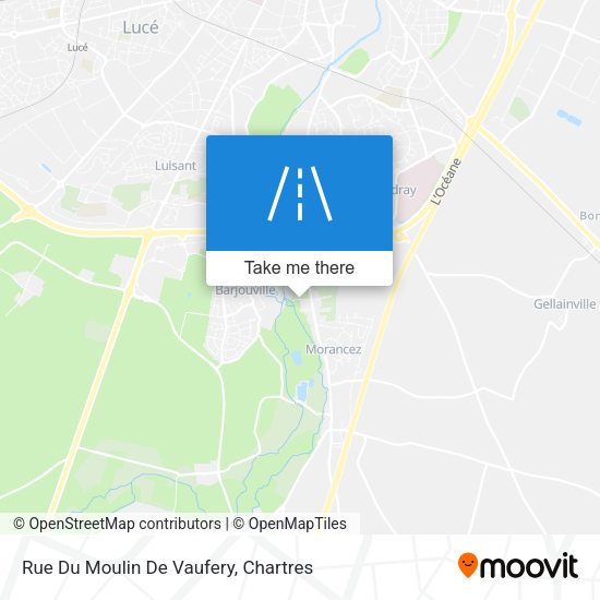 Rue Du Moulin De Vaufery map