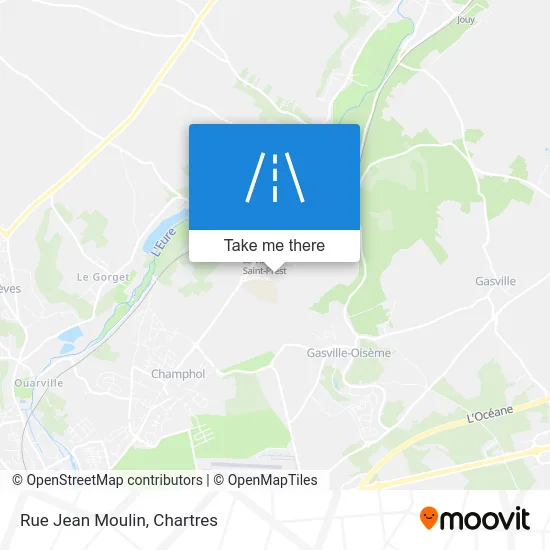 Rue Jean Moulin map