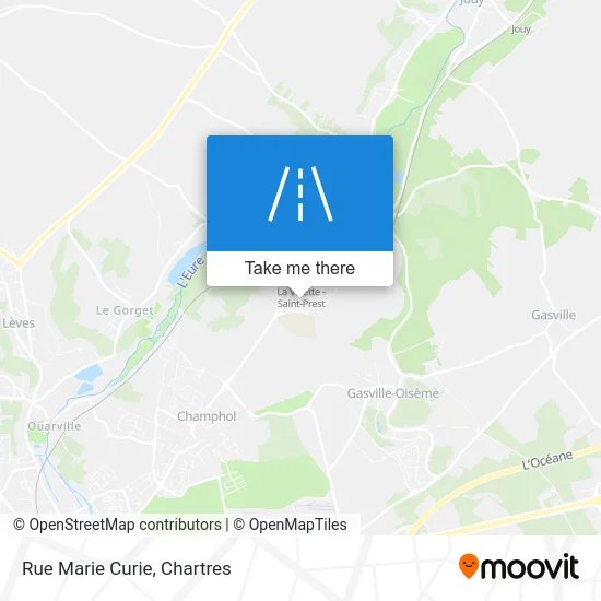 Rue Marie Curie map