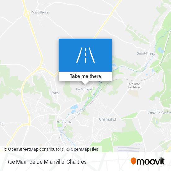 Mapa Rue Maurice De Mianville
