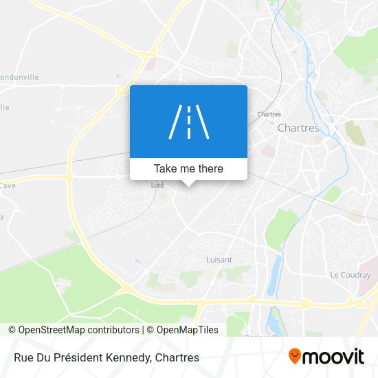 Rue Du Président Kennedy map