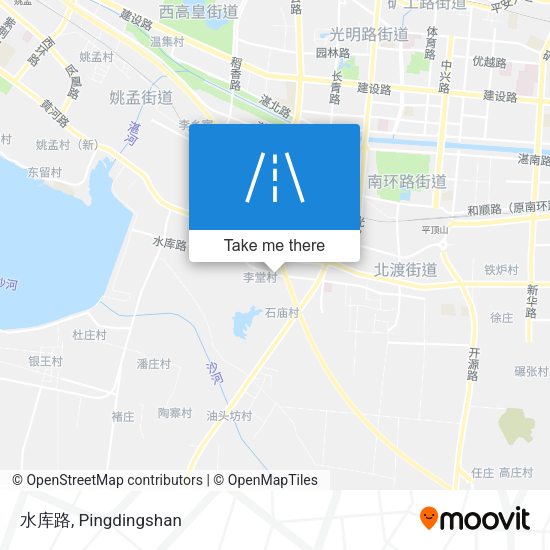水库路 map