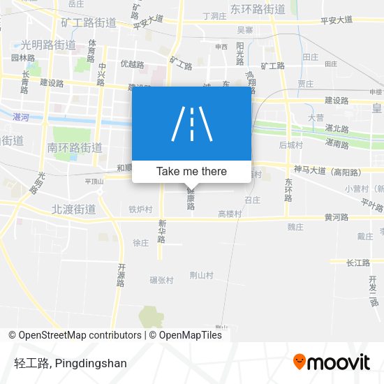 轻工路 map